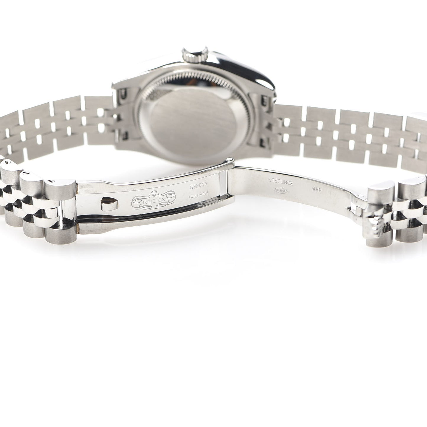 Stainless Steel 18K White Gold Diamond Meteorite 26mm Oyster Perpetual Datejust Watch 179174