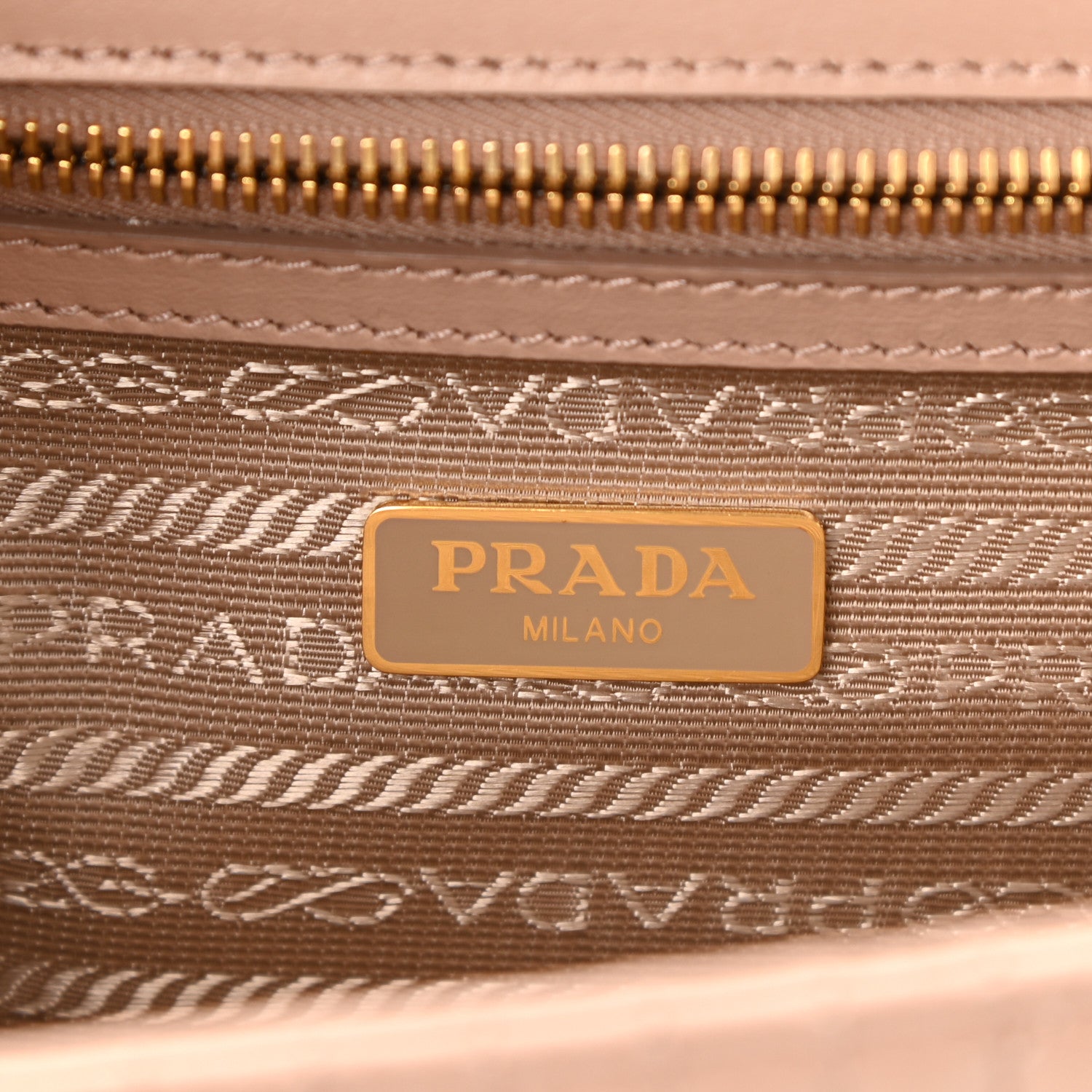 Prada Nappa Quilted Lock Shoulder Bag Cammeo 6 of 9