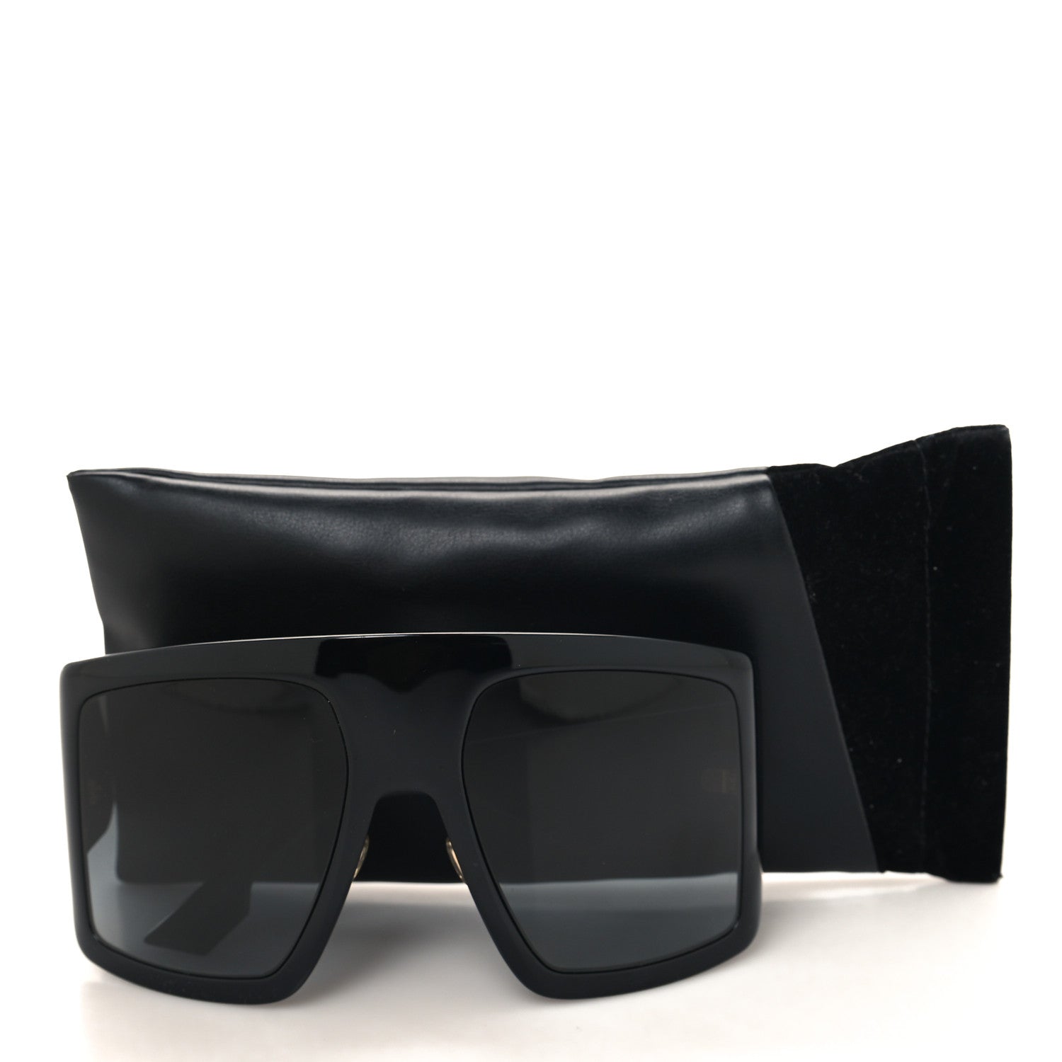 Christian Dior Acetate DiorSo Light 1 Shield Sunglasses Black 8 of 8