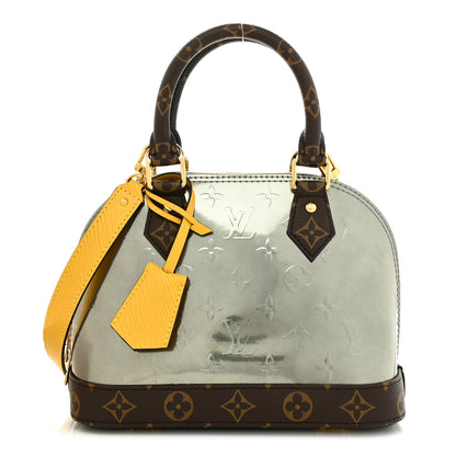 Louis Vuitton Vernis Epi Monogram Alma BB Bitume Metallise 1 of 10