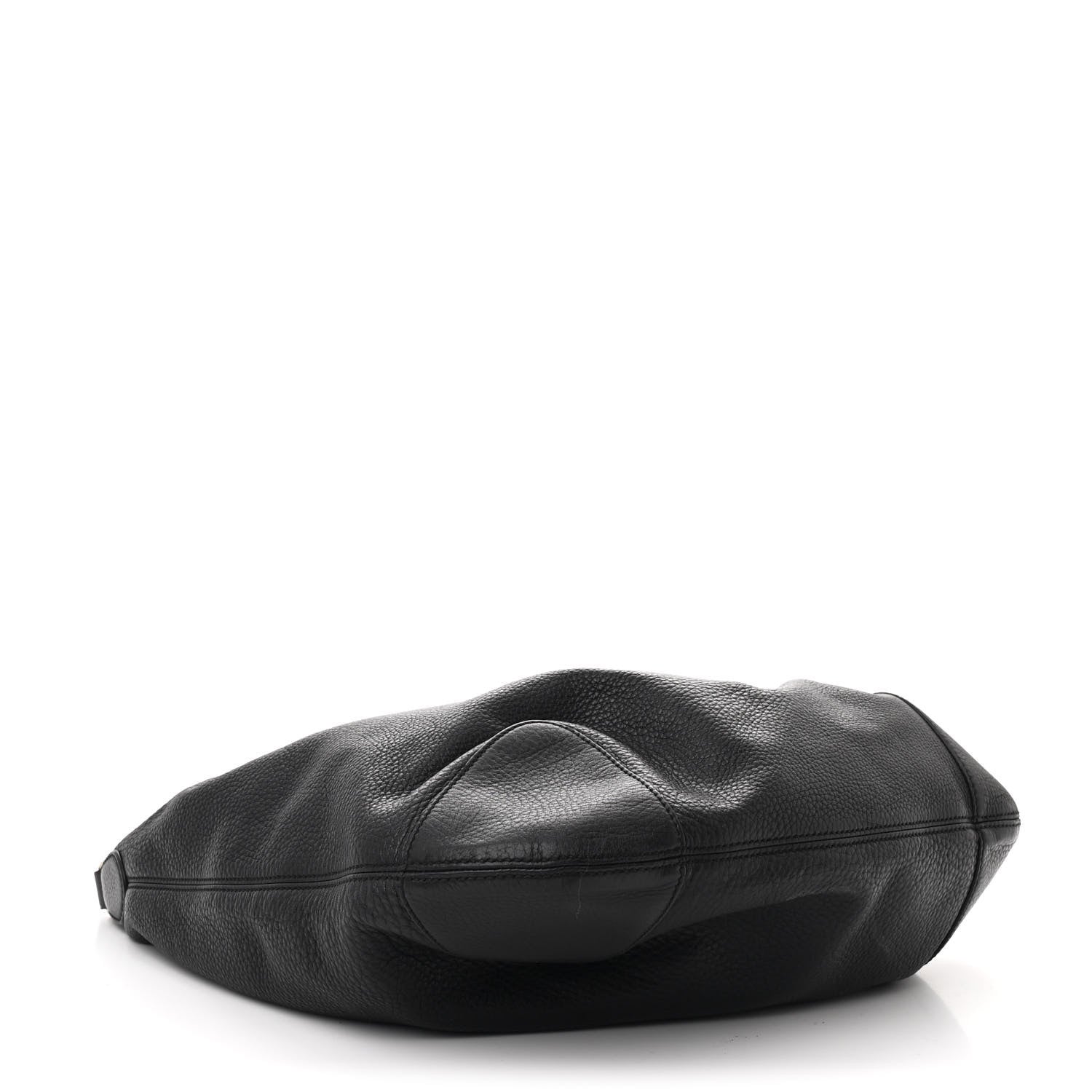 Gucci Pebbled Calfskin Medium Soho Chain Hobo Black 4 of 12