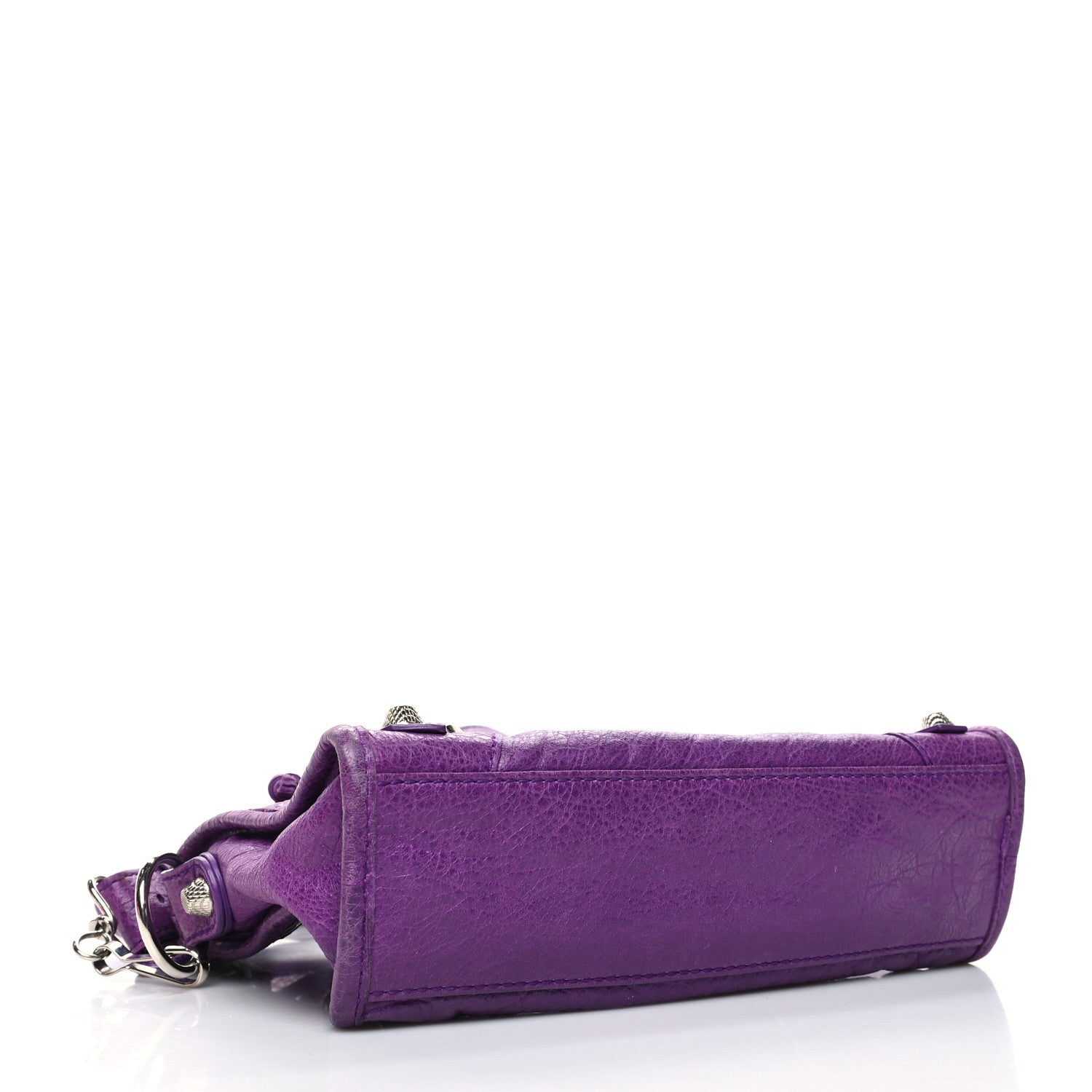 Balenciaga Agneau Giant 12 Silver Hardware Mini City Ultraviolet 4 of 16