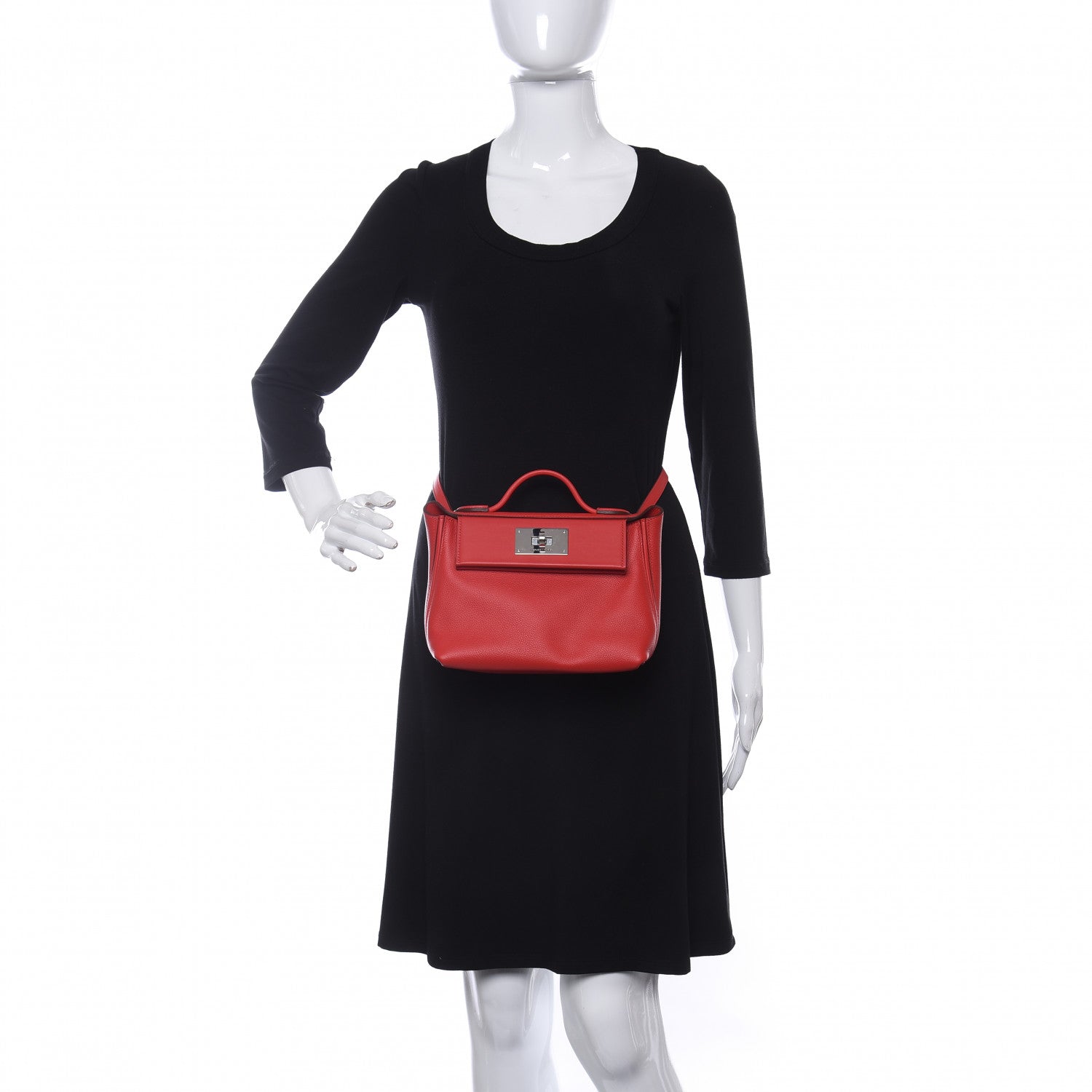 Hermes Evercolor Swift 24/24 21 Rouge De Coeur 2 of 10