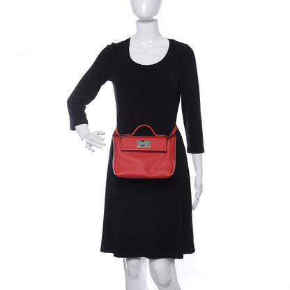 Hermes Evercolor Swift 24/24 21 Rouge De Coeur 2 of 10