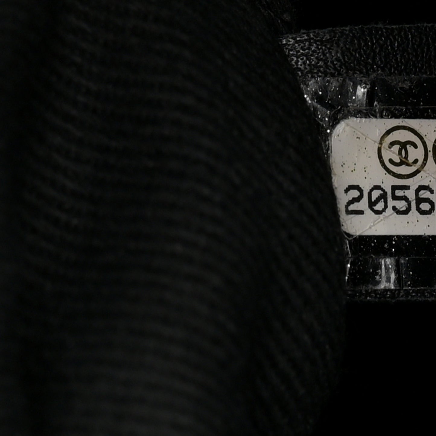 Calfskin Perforated Up In The Air Tote Black