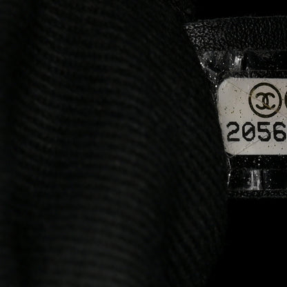 Chanel Calfskin Perforated Up In The Air Tote Black 7 of 14