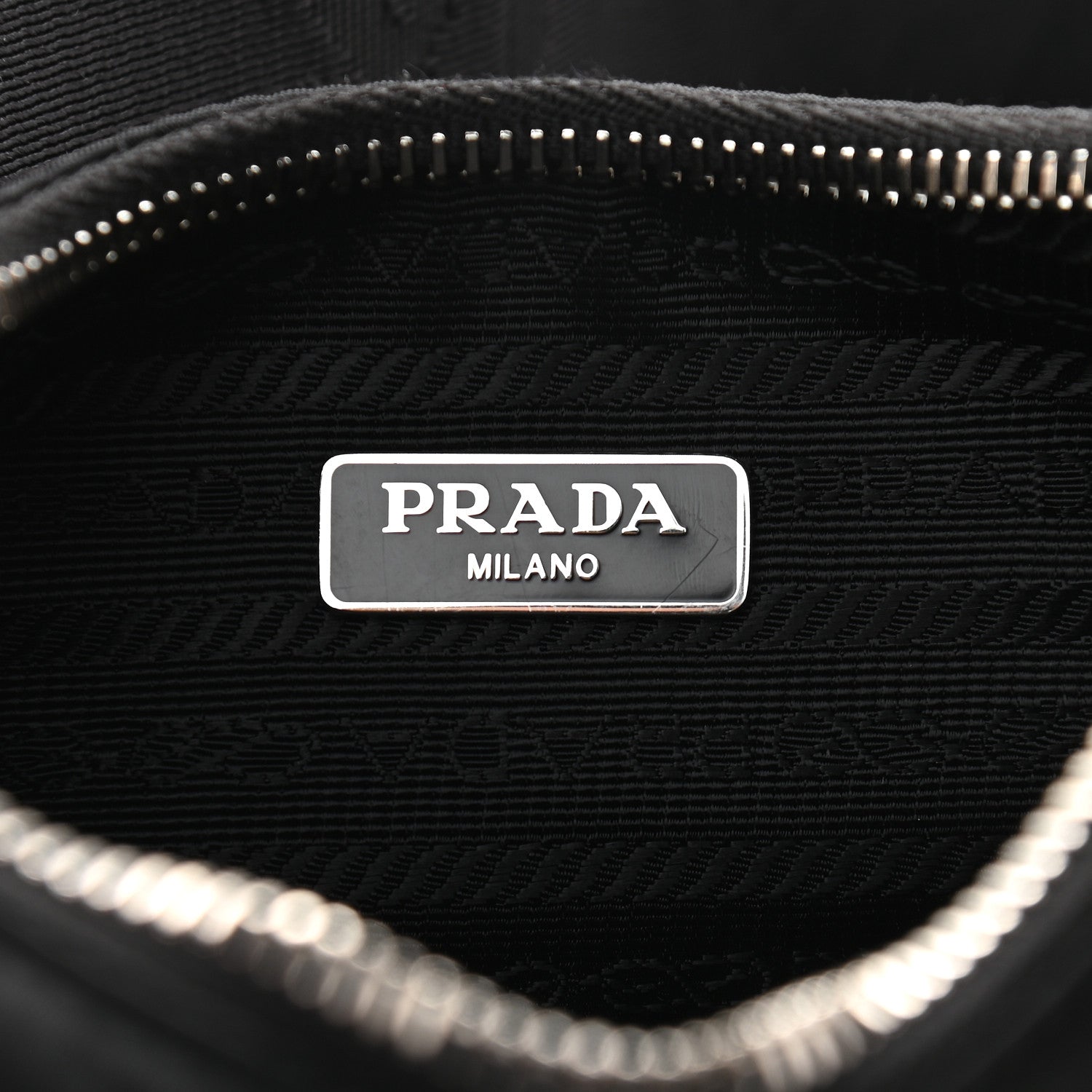 Prada Nylon Re-Edition 2005 Shoulder Bag Black 6 of 8