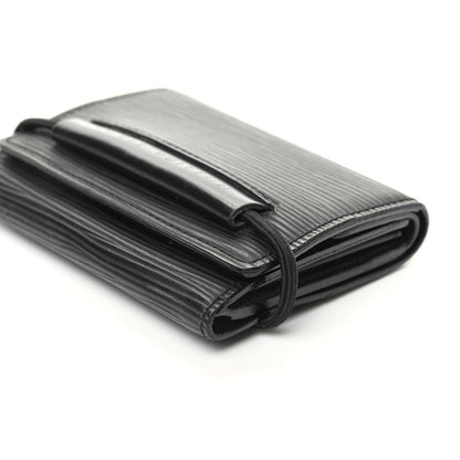 Louis Vuitton Epi Porte Monnaie Elastique Wallet Black 8 of 8