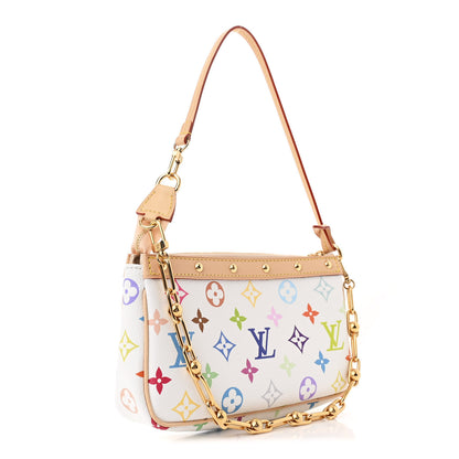 Louis Vuitton LV X TM Monogram Multicolor Pochette Accessories White 3 of 11
