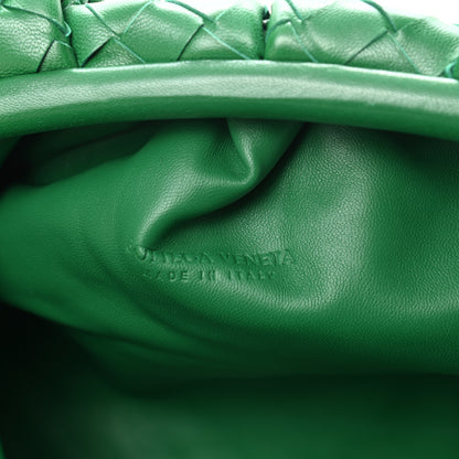 Bottega Veneta Nappa Maxi Intrecciato The Pouch Oversized Clutch Racing Green 7 of 8