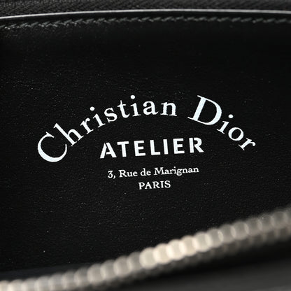 Christian Dior HOMME Grained Calfskin Zipped Wallet Black 6 of 6
