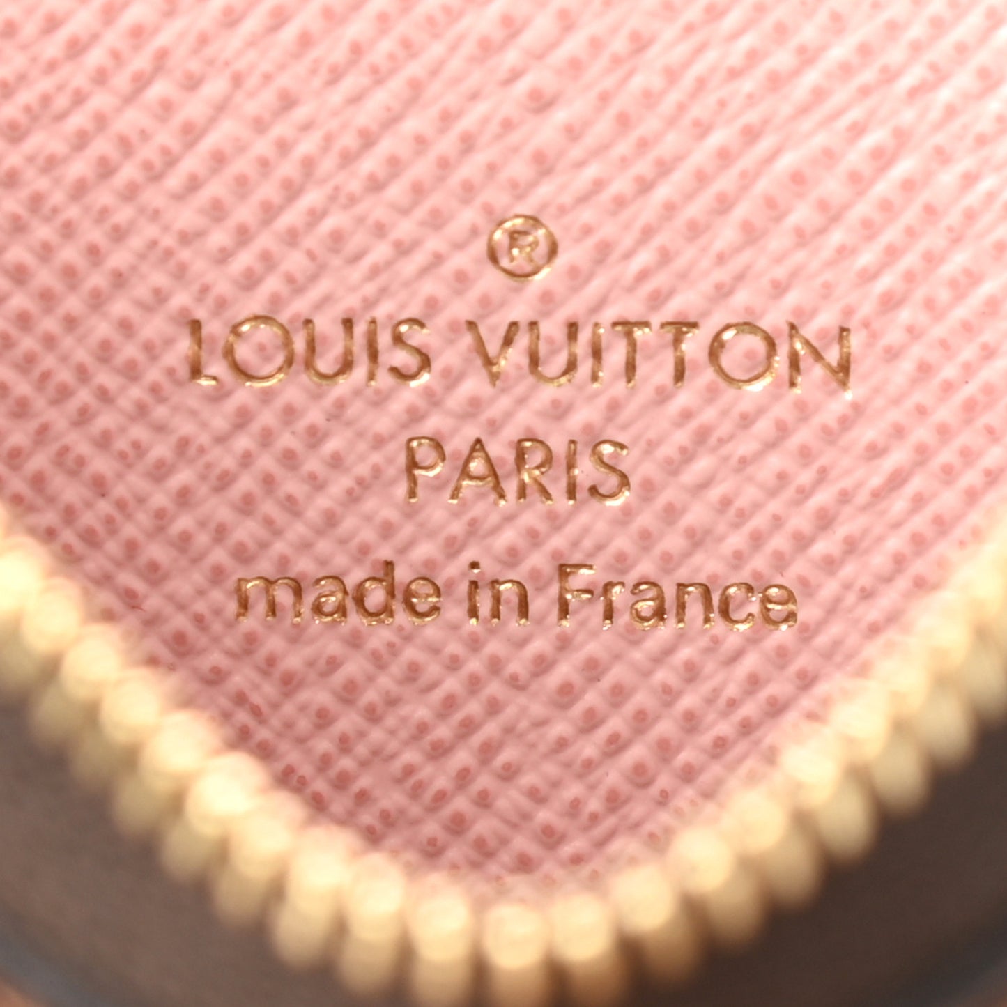 Damier Ebene Zippy Coin Purse Rose Ballerine