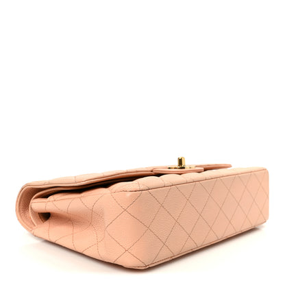 Chanel Caviar Quilted Medium Double Flap Light Pink 4 of 11