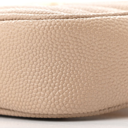 Saint Laurent Grain De Poudre Matelasse Monogram Baby Lou Camera Bag Dark Beige 9 of 9