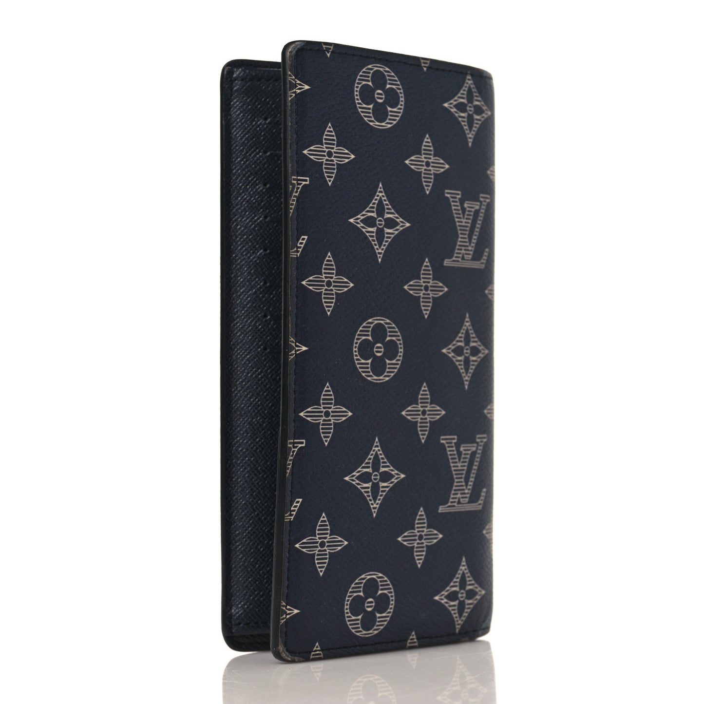 Savane Monogram Chapman Giraffe Brazza Wallet Encre