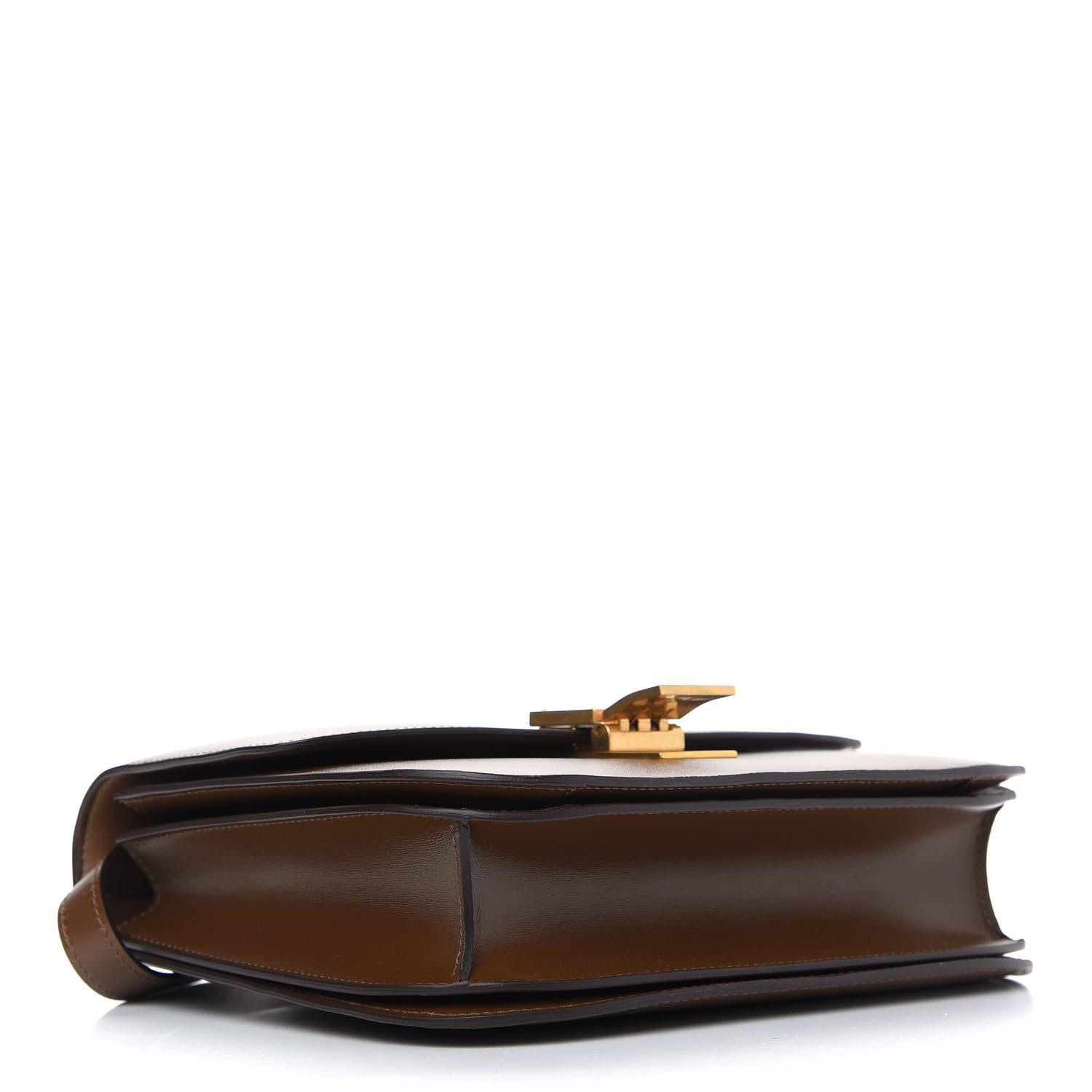 Celine Box Calfskin Medium Classic Box Flap Bag Camel 3 of 8