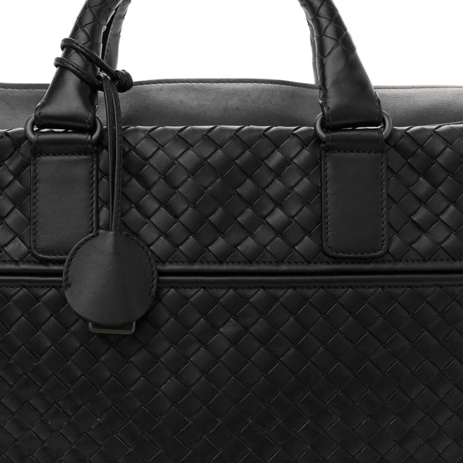 Bottega Veneta Nappa Intrecciato Briefcase Black 7 of 11