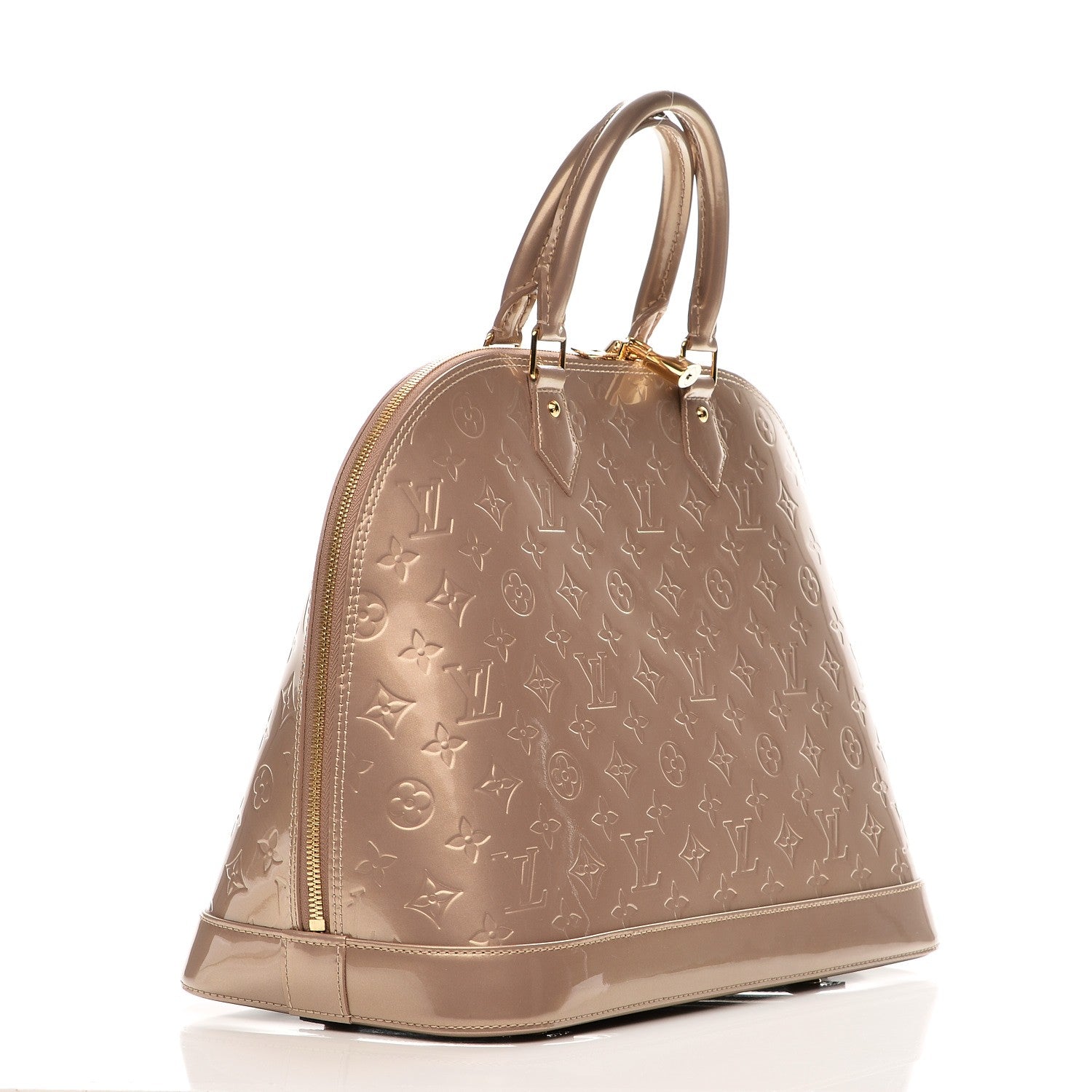 Louis Vuitton Vernis Alma GM Beige Poudre 3 of 7