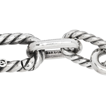 David Yurman Sterling Silver 18K Yellow Gold 8.5mm Madison Chain Bracelet 4 of 4