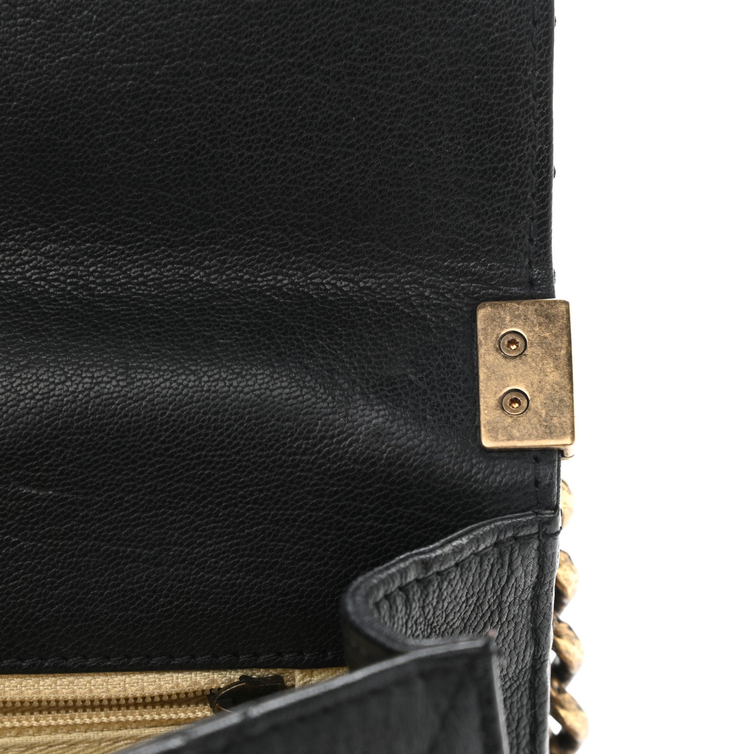 Chanel Goatskin Quilted Rita Flap Black 8 of 14