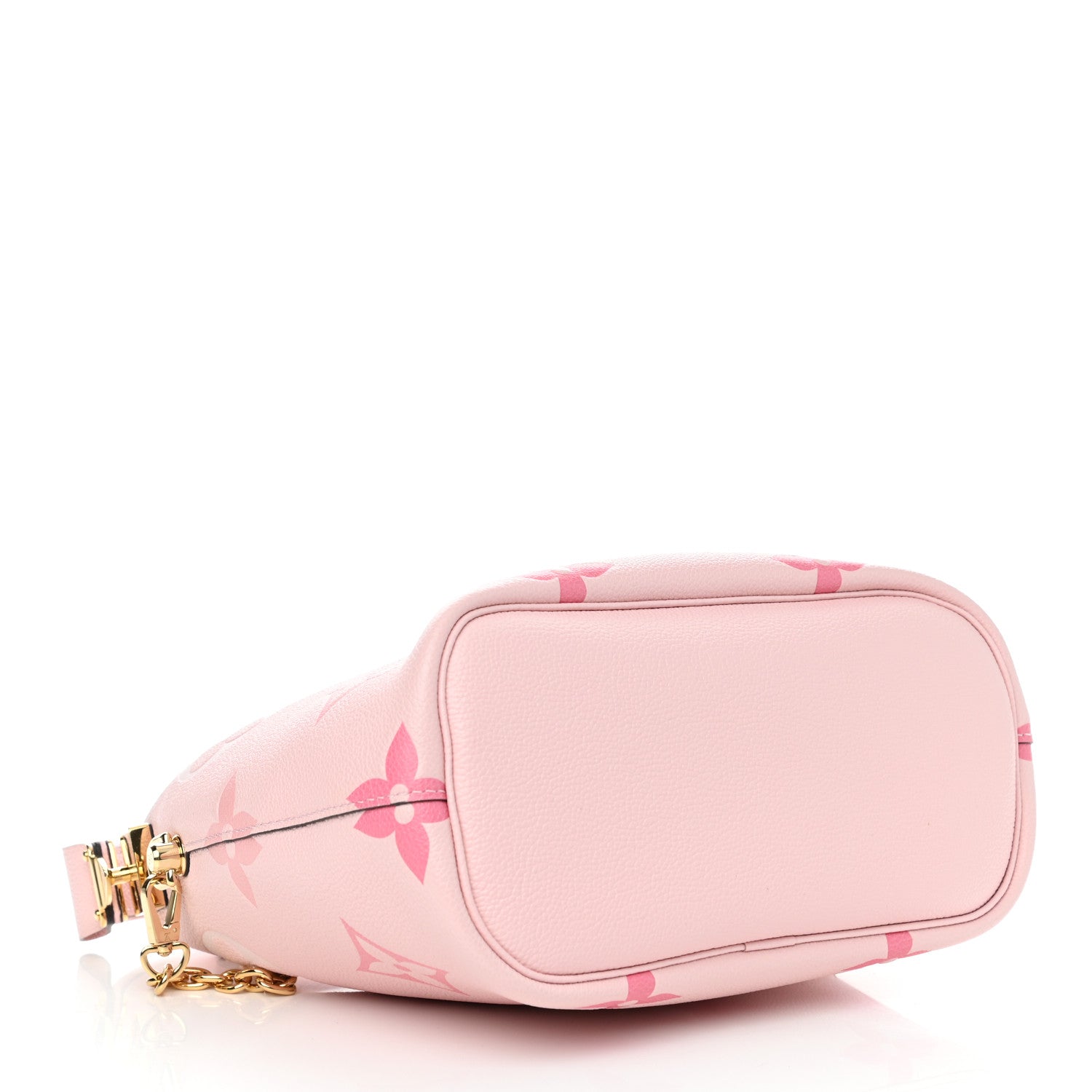 Louis Vuitton Empreinte Monogram Giant By The Pool Marshmallow Hobo PM Bouton De Rose 4 of 10