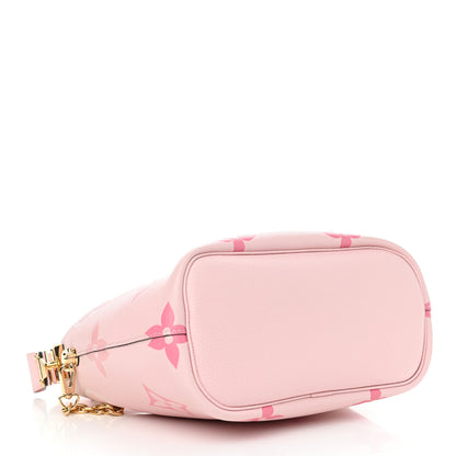 Louis Vuitton Empreinte Monogram Giant By The Pool Marshmallow Hobo PM Bouton De Rose 4 of 10