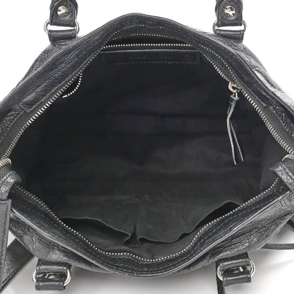 Balenciaga Agneau Classic Silver Hardware S City Black 5 of 12