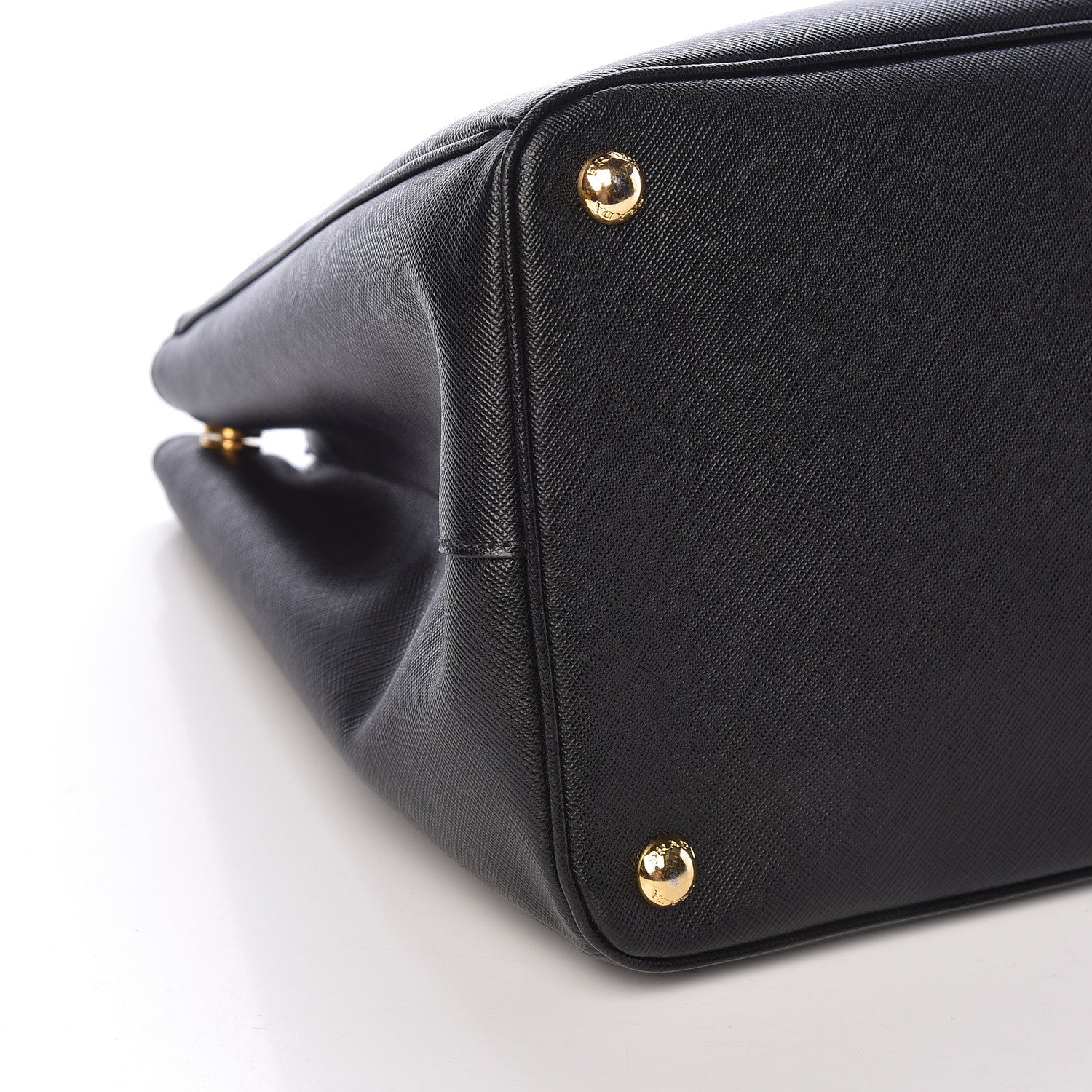 Prada Saffiano Lux Large Tote Black 9 of 10