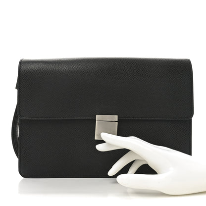Louis Vuitton Taiga Selenga Pochette Ardoise 2 of 9