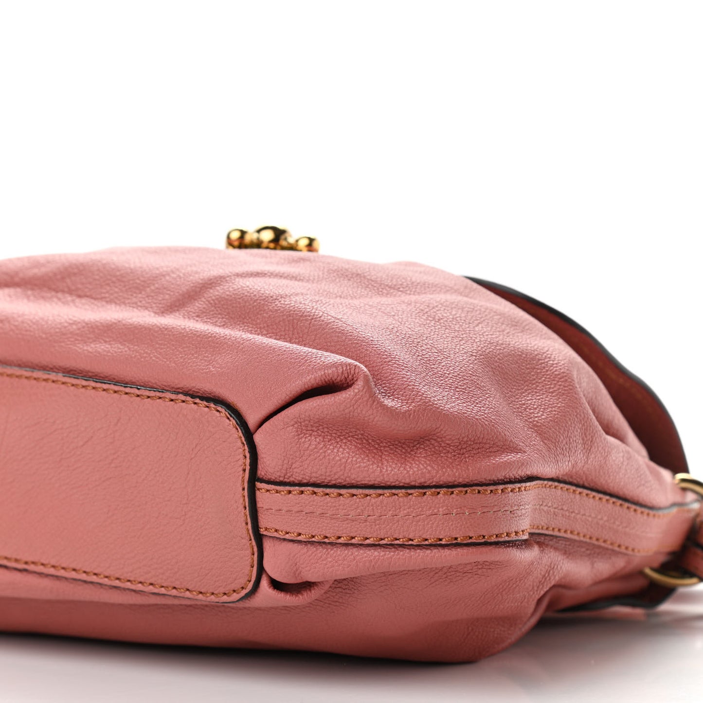 Calfskin Medium Elsie Satchel Pink