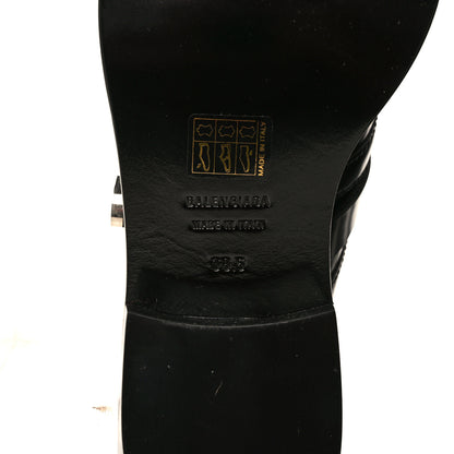 Balenciaga Brushed Calfskin Ceinture Ankle Boots 38.5 Black 6 of 7