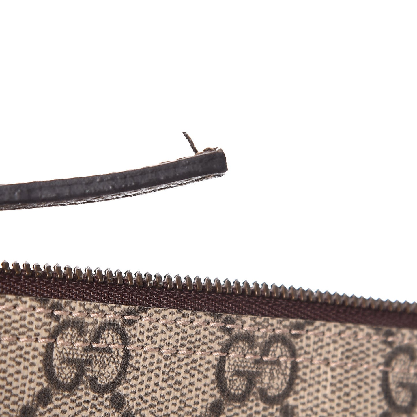 GG Supreme Monogram Web Large Ophidia Vertical Shopping Tote Brown