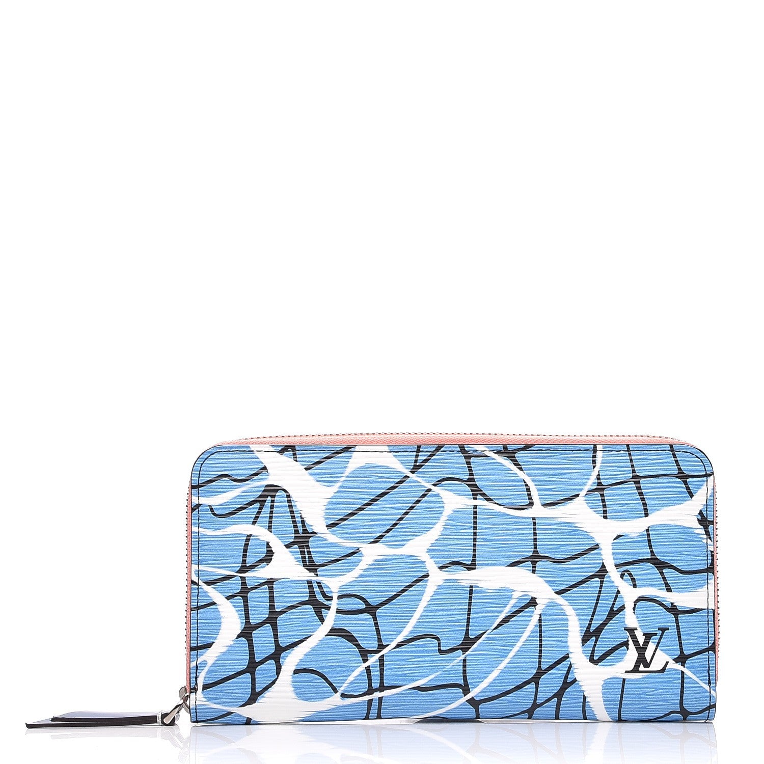 Louis Vuitton Epi Zippy Wallet Aqua 1 of 8