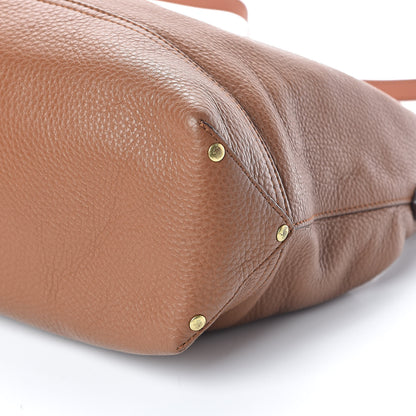Mulberry Spongy Pebbled Calfskin Effie Hobo Oak 9 of 9