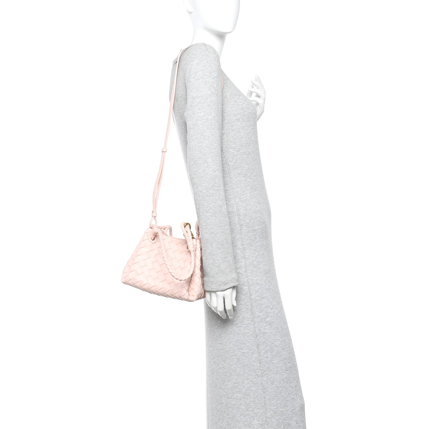 Bottega Veneta Nappa Intrecciato Small Parachute Shoulder Bag Cameo 2 of 12