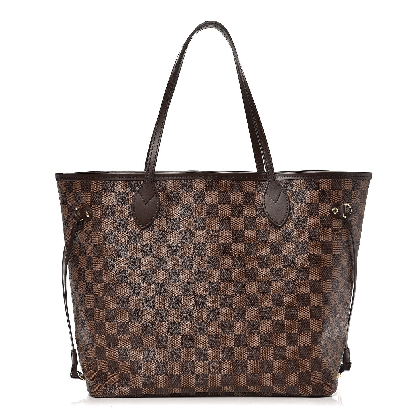 Damier Ebene Neo Neverfull MM Rose Ballerine