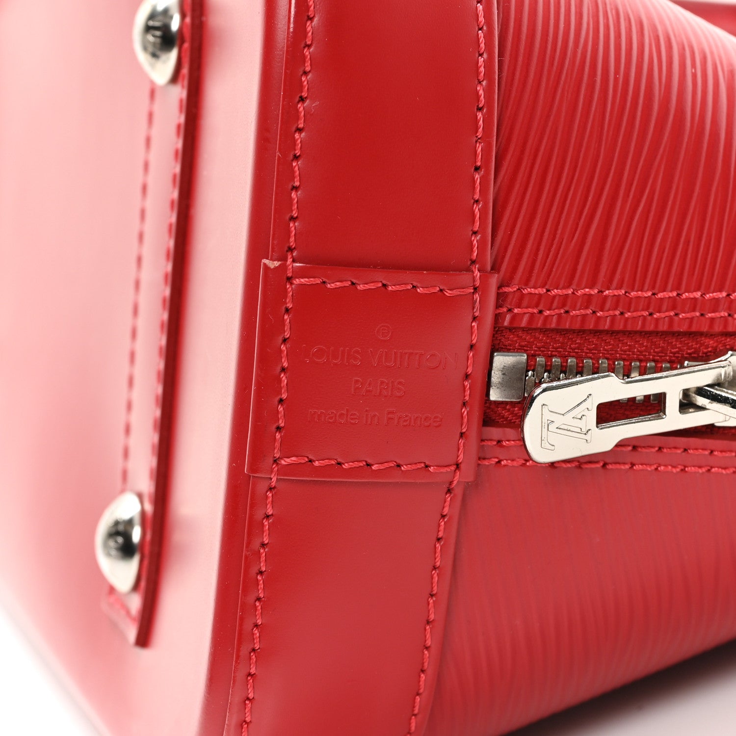 Louis Vuitton Epi Alma PM Carmine 6 of 9