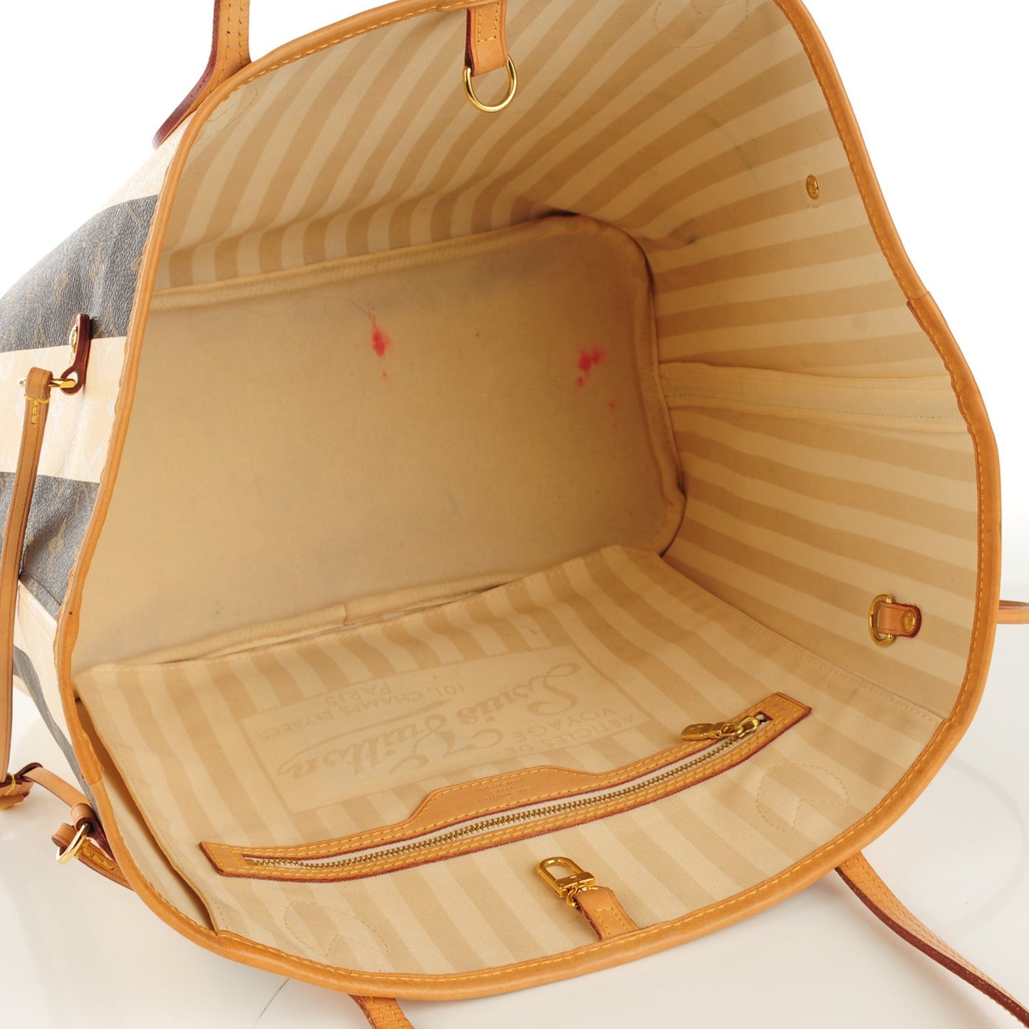 Monogram Rayures Neverfull MM