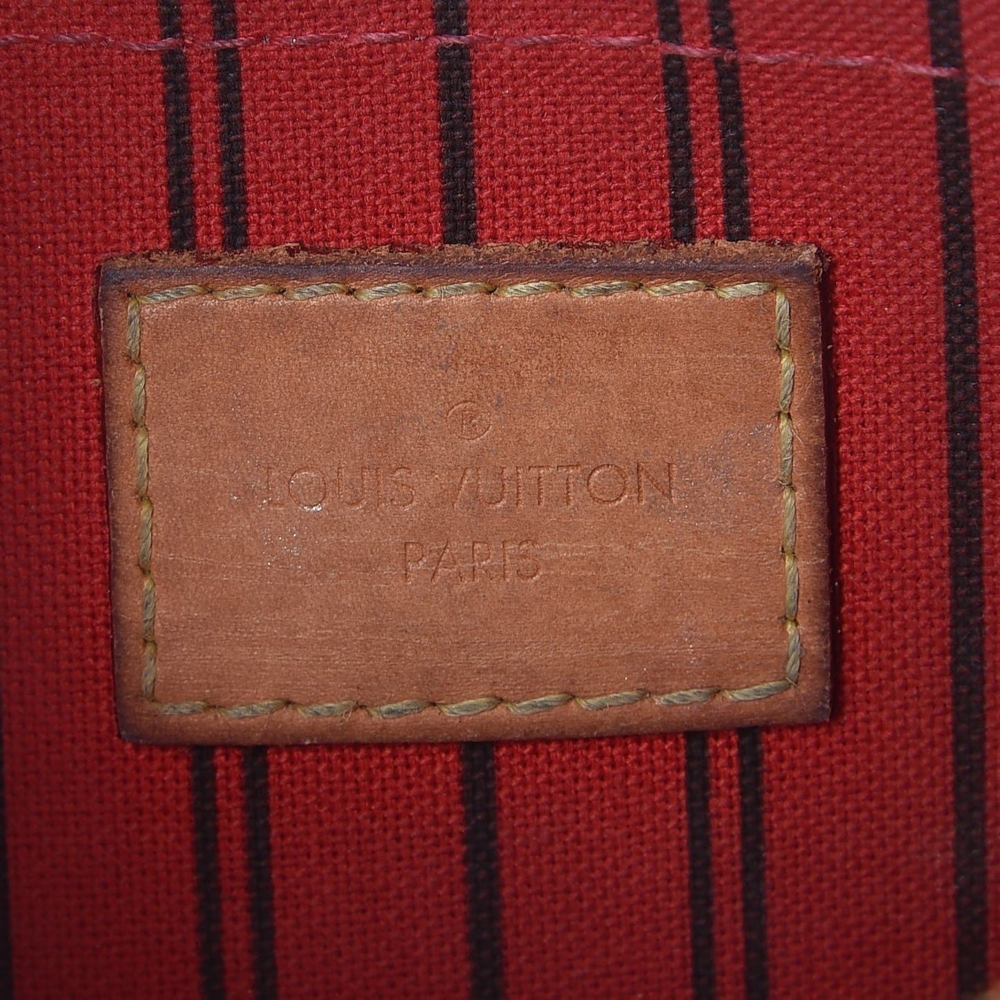 Monogram Neverfull MM GM Pochette Cherry