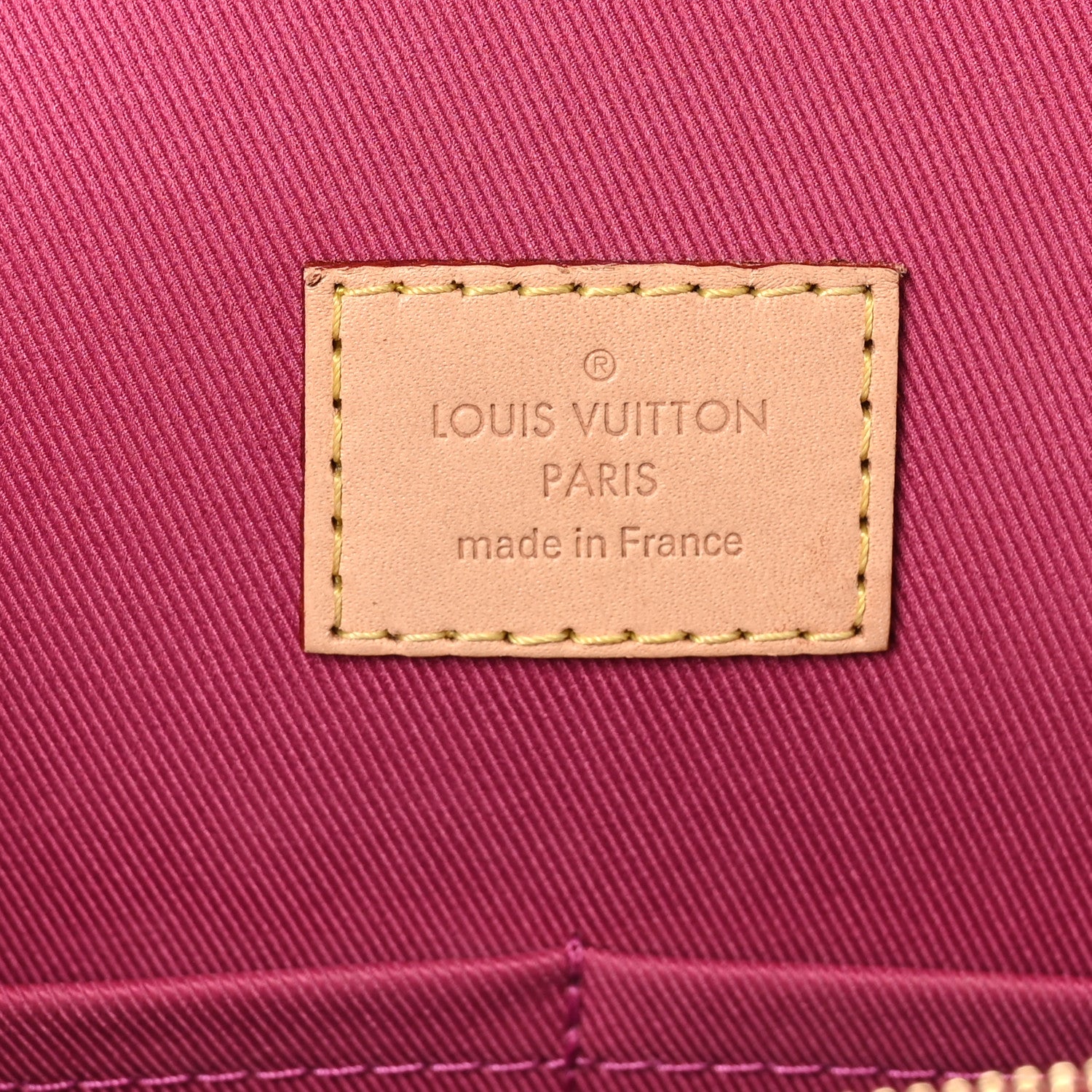 Louis Vuitton Monogram Cluny BB Bordeaux Fuchsia 6 of 9