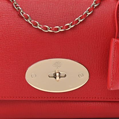 Mulberry Glossy Goatskin Small Lily Flap Red 11 of 13
