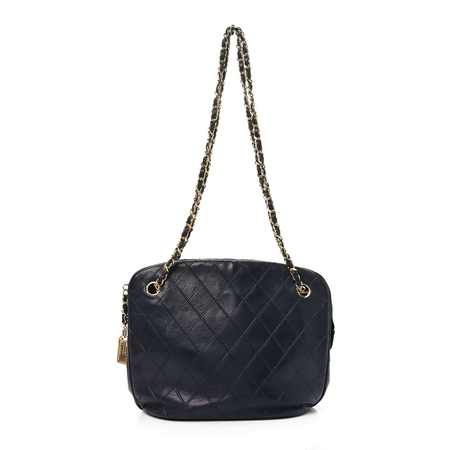 Chanel Lambskin Quilted Shoulder Bag 1 of 10