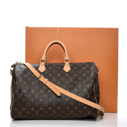 Louis Vuitton Monogram Speedy Bandouliere 40 11 of 11