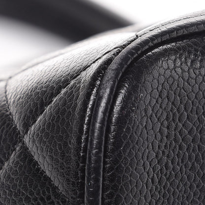 Chanel Caviar Quilted Medallion Tote Black 9 of 12