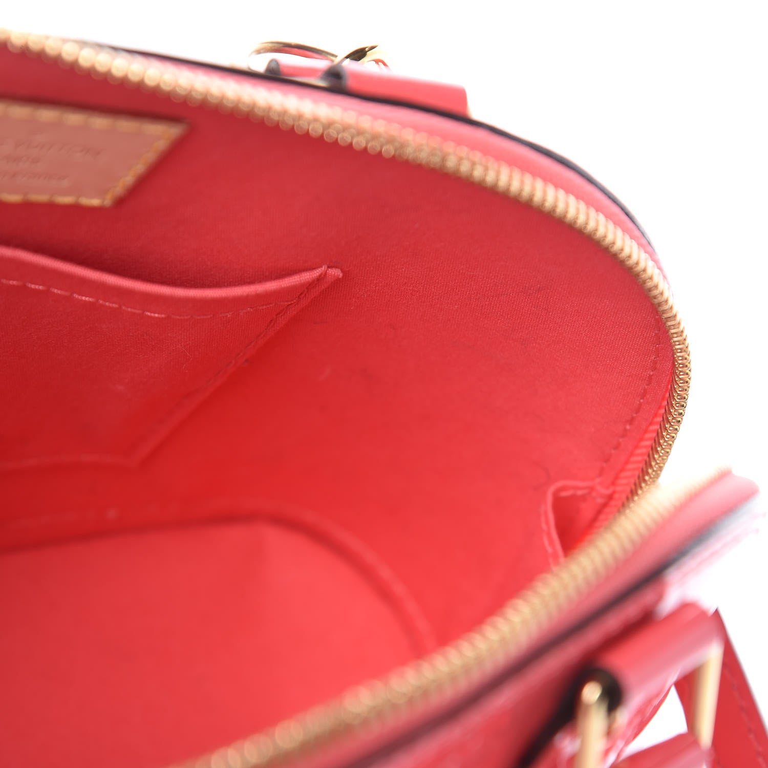 Louis Vuitton Vernis Alma BB Rose Litchi 8 of 13