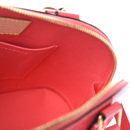 Louis Vuitton Vernis Alma BB Rose Litchi 8 of 13