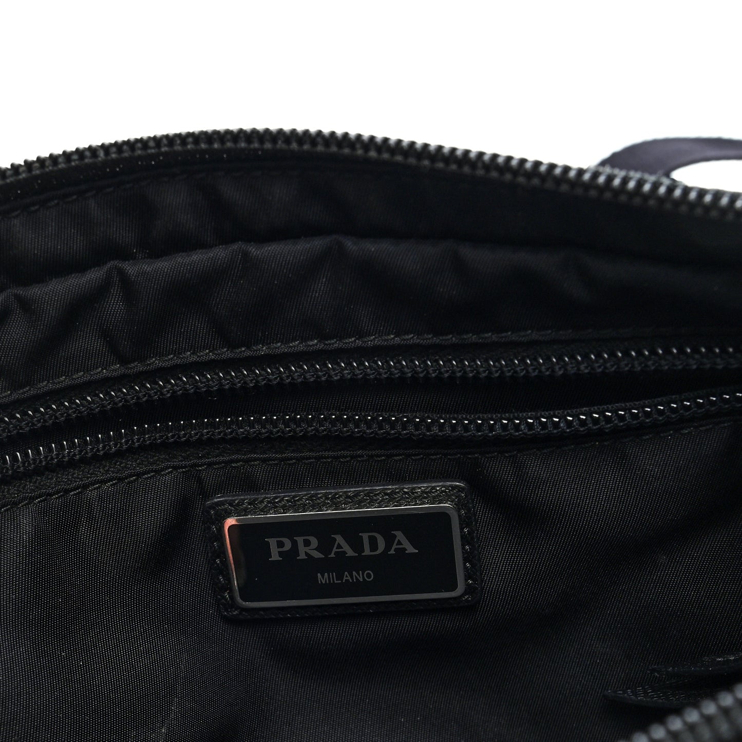 Tessuto Nylon Belt Bag Black
