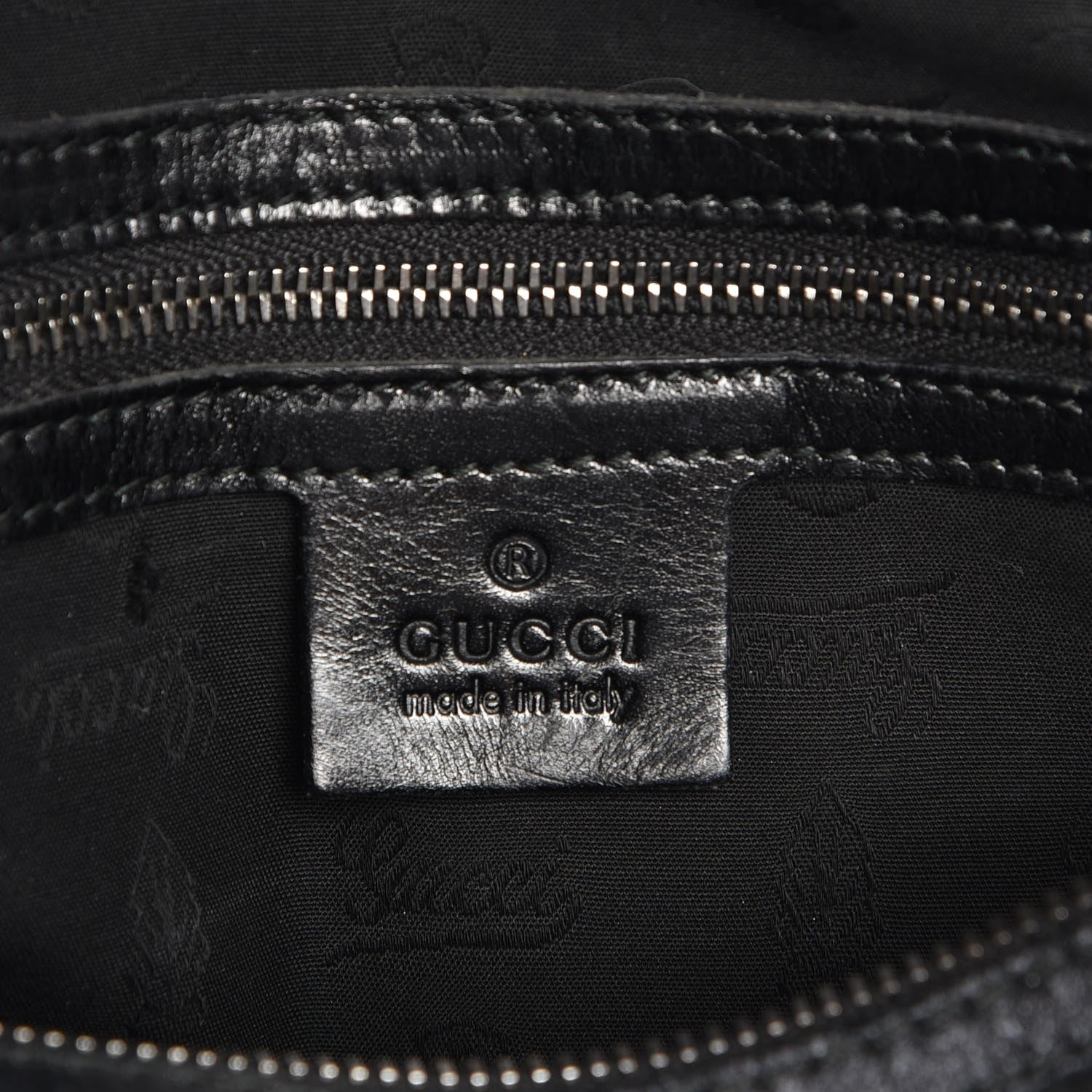 Gucci Imprime Monogram Medium Joy Stud Boston Black 6 of 9