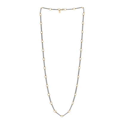 Foundrae 18K Yellow White Gold Element Chain Necklace 2 of 4