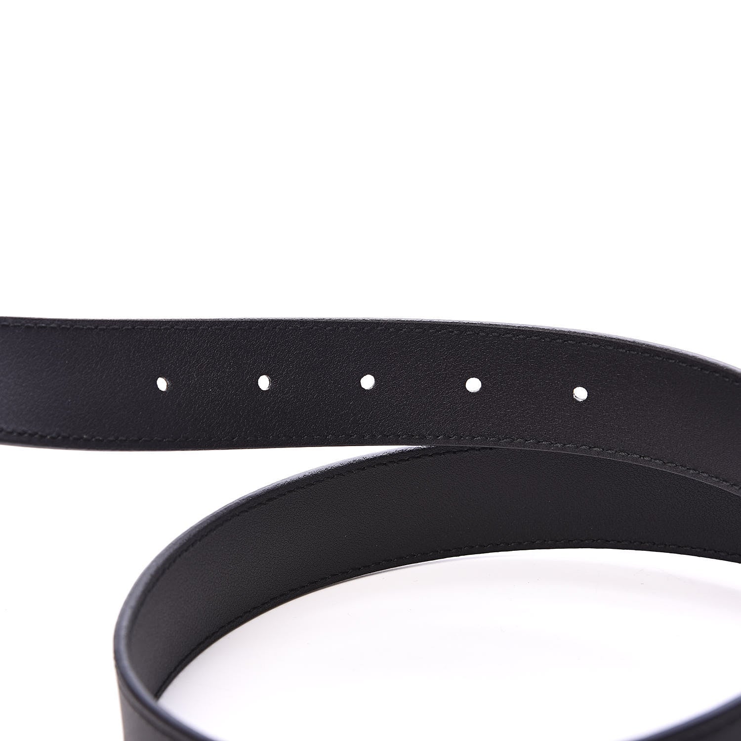 Gucci Calfskin Double G 30mm Belt 75 30 Black 4 of 6